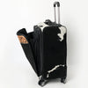 ADBG1576 American Darling Western Genuine Leather Travel Case Tooled Detailing & Hair on cowhide Accents