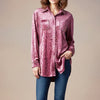 ADDR011 American Darling Western Pink Jacket Studded Boho Button Down