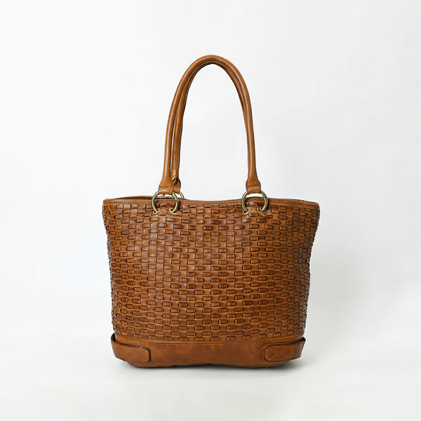 SWL114 Terravio - Premium Leather Tote Bag