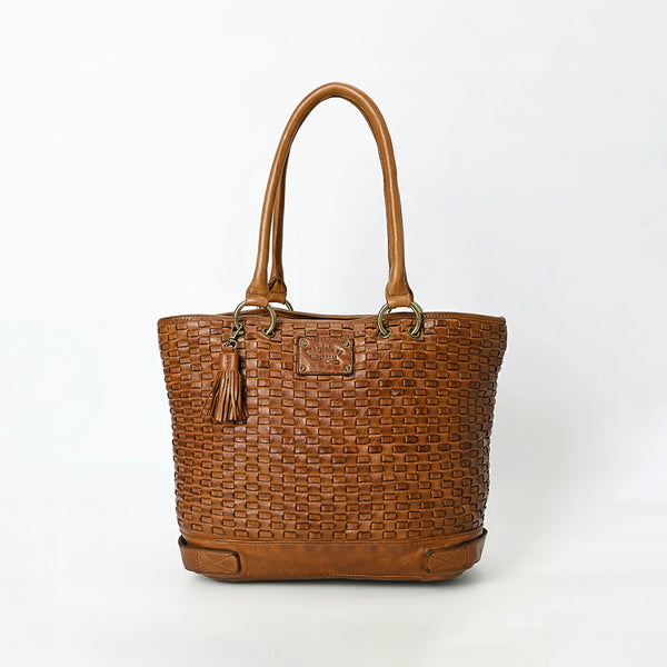 SWL114 Terravio - Premium Leather Tote Bag