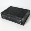 ADBGZ882 Hand-Tooled Leather Jewelry Case with Combination Locks | American Darling