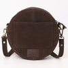 ADBGA620 American Darling Boot Stitched Genuine Suede Leather Canteen Bag