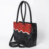 ADBG1598 American Darling Hand Tooled Western Leather Tote Bag | Premium Floral Carved Genuine Leather