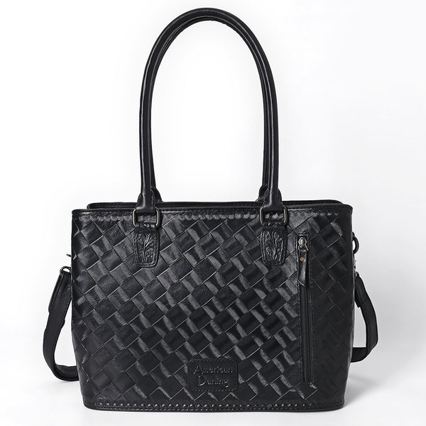 ADBG1598 American Darling Hand Tooled Western Leather Tote Bag | Premium Floral Carved Genuine Leather