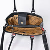 ADBG1598 American Darling Hand Tooled Western Leather Tote Bag | Premium Floral Carved Genuine Leather