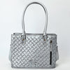 ADBG1539 American Darling Western Leather Tote Bag with Hand-Tooled Floral Design & Adjustable Strap Genuine Full-Grain Leather