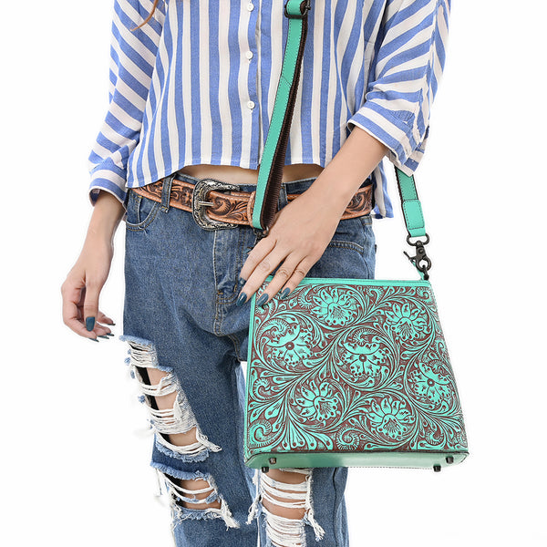 ADBGZ891 Crossbody Genuine Western Leather Women Bag