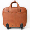 ADBG1602 American Darling Western Leather Travel Case with Hand Tooled Floral Design Genuine Full-Grain Craftsmanship