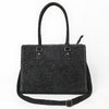 ADBG1603 American Darling Western Genuine Damascus Leather Tote Bag with Handcrafted Detailing Elegant Everyday Carry