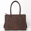 ADBG1603 American Darling Western Genuine Damascus Leather Tote Bag with Handcrafted Detailing Elegant Everyday Carry