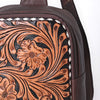 ADBGA661 American Darling Hand Tooled Floral Genuine Leather Sling Bag