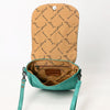 ADBG1622 American Darling Western Suede Genuine Leather Crossbody Bag with Craftsmanship Handcrafted Design