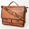 OHM118A Briefcase Genuine Leather women bag western Bag