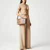 ADBG1631 American Darling Hand-Tooled Leather Organiser Bag with Floral Carving & Western Embossed Detailing