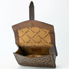 ADBG1535 American Darling Western Leather Small Crossbody Bag with Hand-Tooled Floral Design & Chain Strap
