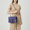 ADBG1535 American Darling Western Leather Small Crossbody Bag with Hand-Tooled Floral Design & Chain Strap