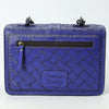 ADBG1535 American Darling Western Leather Small Crossbody Bag with Hand-Tooled Floral Design & Chain Strap