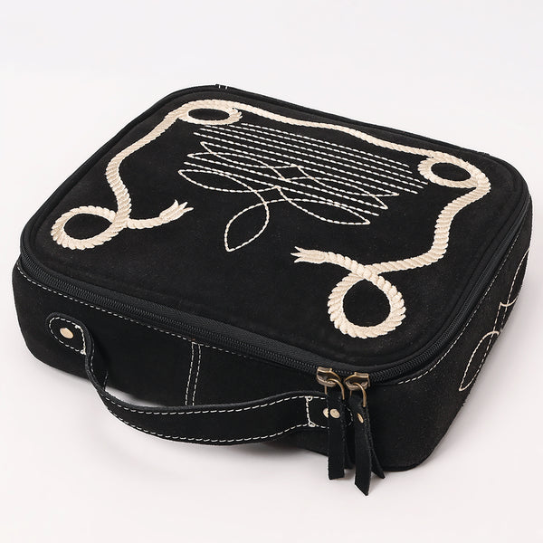ADBGA681 American Darling Boot Genuine suede Jewelry Case with Western Embroidery