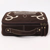 ADBGA681 Genuine suede Jewelry Case with Western Rope Embroidery