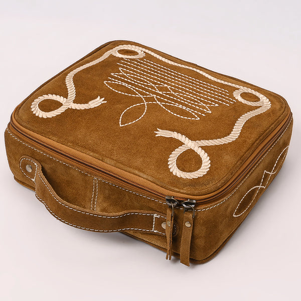 ADBGA681 American Darling Boot Genuine suede Jewelry Case with Western Embroidery