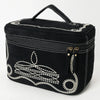 ADBGA683 American Darling Boot Stitched Genuine Suede Leather Jewelry Case