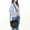 ADBGA684 American Darling Genuine Suede Leather Cross body Bag with White Rope Embroidery