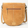 ADBGA684 American Darling Genuine Suede Leather Cross body Bag with White Rope Embroidery