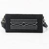 ADBGA686 American Darling Boot Stitched Suede Genuine Leather Small Cross body Bag