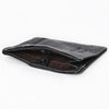 ADCCM108A Black Leather Vertical ID Card Holder - Sleek & Functional