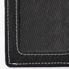 ADCCM108A Black Leather Vertical ID Card Holder - Sleek & Functional