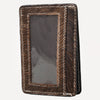ADCCM109 Hair-On Cowhide Vertical ID Card Holder - Western Style