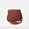 SWM116 Bronzello - Woven Leather Cross Body