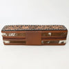 ADBGA706 American Darling Hand Tooled Floral Carved Cowhide Hair Accessories Bag