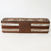 ADBGA706 American Darling Hand Tooled Floral Carved Cowhide Hair Accessories Bag