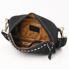 ADBGA710 American Darling Buck Stitched Genuine Suede Leather Western Camera Bag