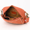 ADBGA710 American Darling Buck Stitched Genuine Suede Leather Western Camera Bag