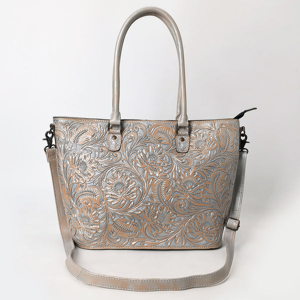 ADBG1519 American Darling Western Genuine Leather Tote Bag with Hand-Tooled Detailing | Premium Everyday Carry
