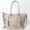 ADBG1519 American Darling Western Genuine Leather Tote Bag with Hand-Tooled Detailing | Premium Everyday Carry