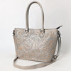 ADBG1519 American Darling Western Genuine Leather Tote Bag with Hand-Tooled Detailing | Premium Everyday Carry