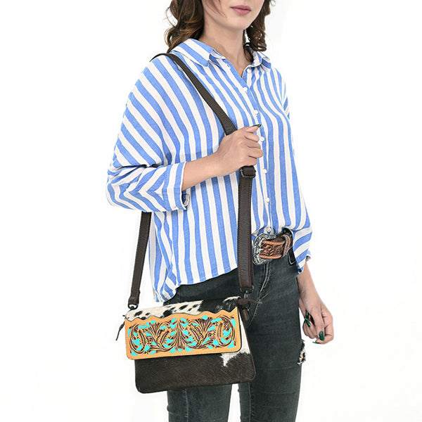 SKBZ163 Clutch Genuine Leather women bag western Bag