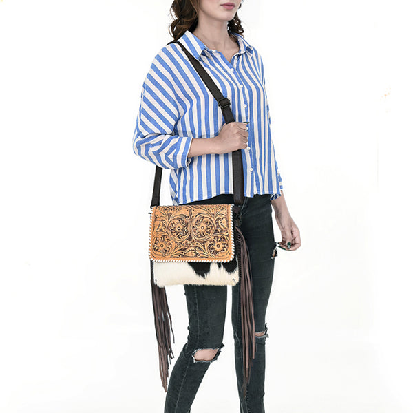 SKBZ166 Crossbody Genuine Leather women bag western Bag