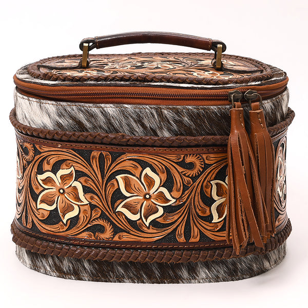 ADBGA715 American Darling Hand Tooled Hair-On Cowhide Cross body Bag