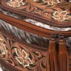 ADBGA715 American Darling Hand Tooled Hair-On Cowhide Cross body Bag