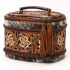 ADBGA715 American Darling Hand Tooled Hair-On Cowhide Cross body Bag