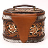 ADBGA715 American Darling Hand Tooled Hair-On Cowhide Cross body Bag