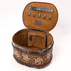 ADBGA715 American Darling Hand Tooled Hair-On Cowhide Cross body Bag