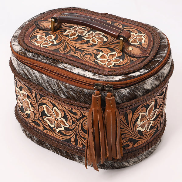 ADBGA715 American Darling Hand Tooled Hair-On Cowhide Cross body Bag