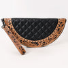 ADBG1666 Western Genuine Leather Taco Bag with Hand-Tooled Detailing by American Darling