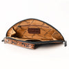 ADBG1666 Western Genuine Leather Taco Bag with Hand-Tooled Detailing by American Darling
