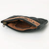 ADBG1669 American Darling Hand-Tooled Floral Leather Western Coin Purse - Quilted Design